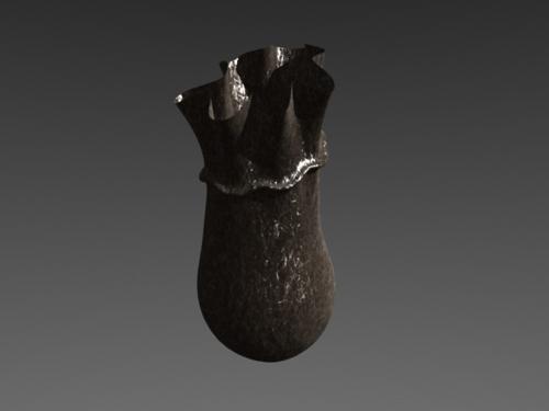 Old leather money bag preview image