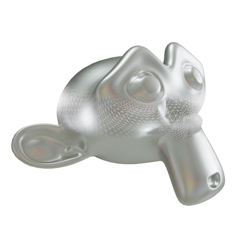 Cameleon Material - WIreframe preview image