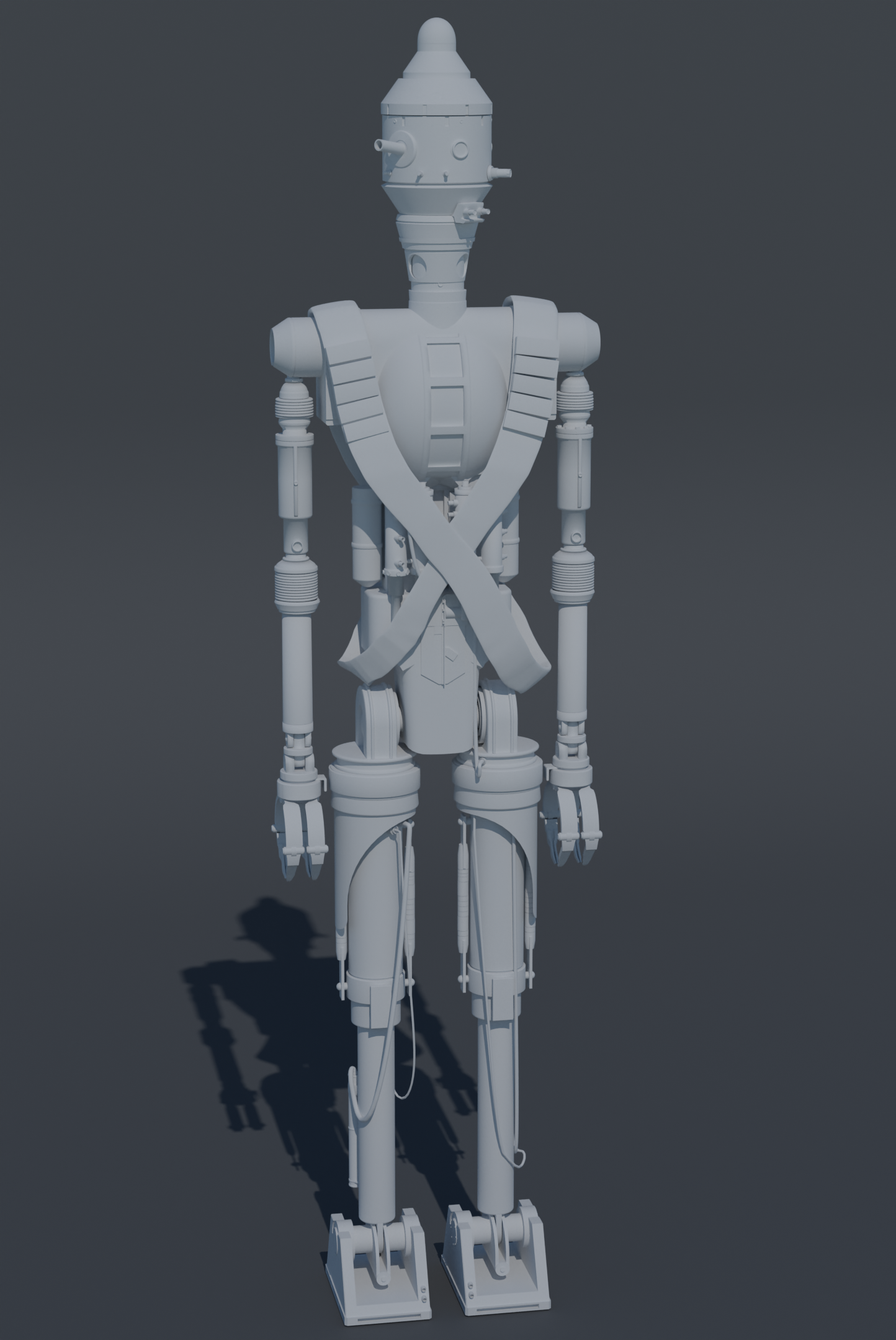 ig-88 STAR wars robot and DLT20A gun preview image 1