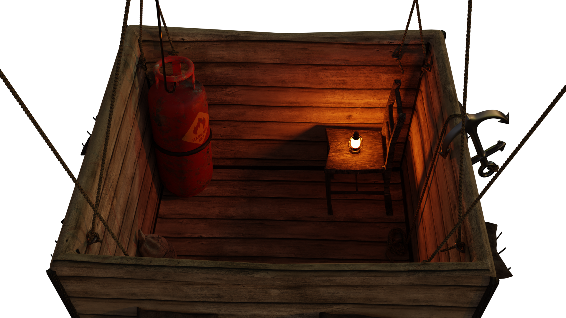 Hot Air Balloon(High Poly) preview image 2