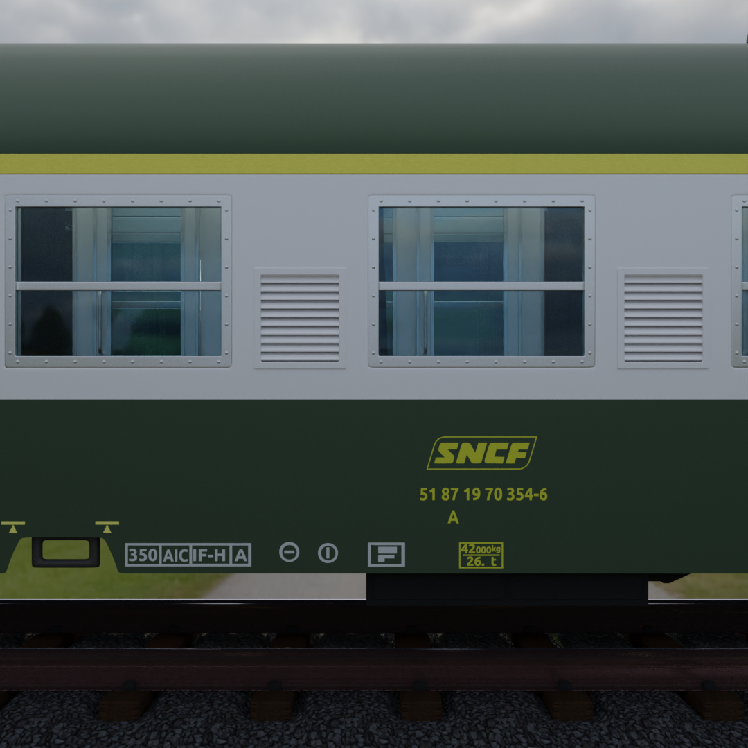 Voiture Voyageur UIC SNCF preview image 5