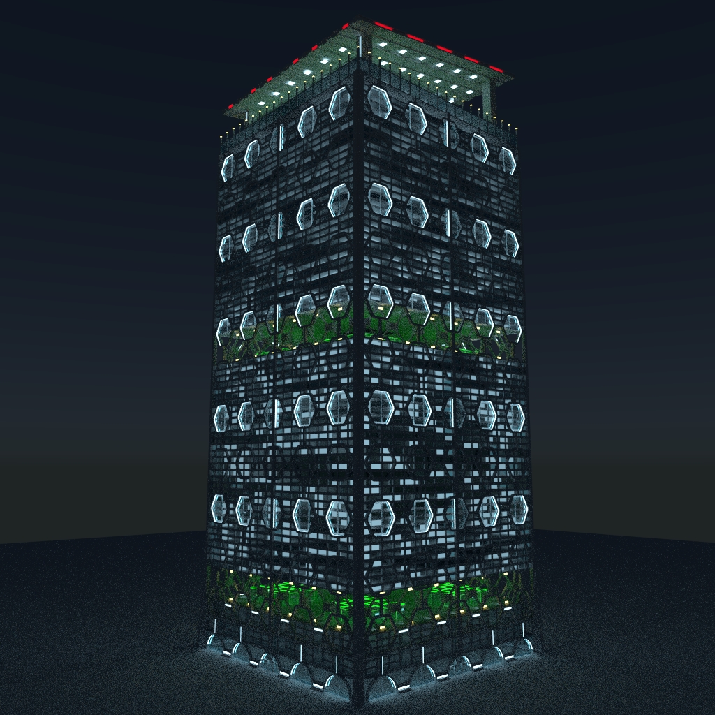 SciFi Building 20 preview image 1