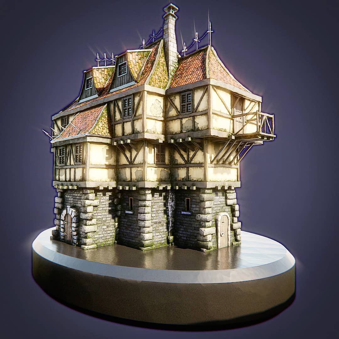 Medieval House 006 - Residential House preview image 2