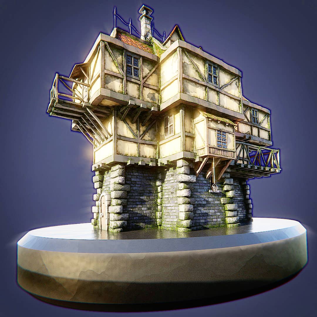 Medieval House 006 - Residential House preview image 4