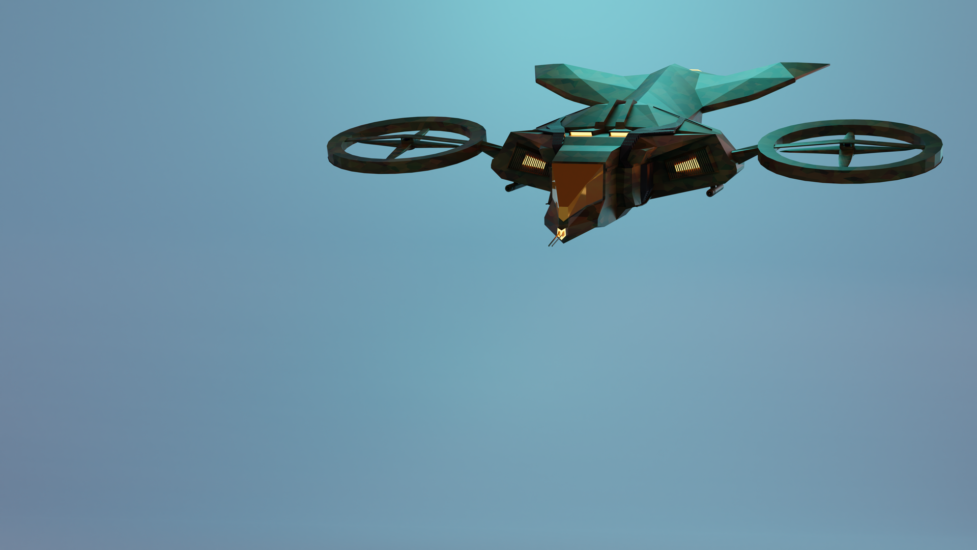 Sci-fi Drone preview image 1