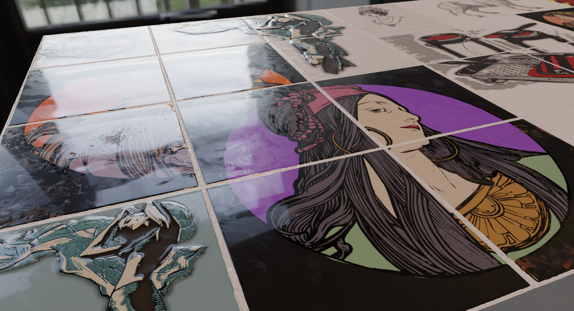 kitchen backsplash tiles collection. pack 2 preview image 2