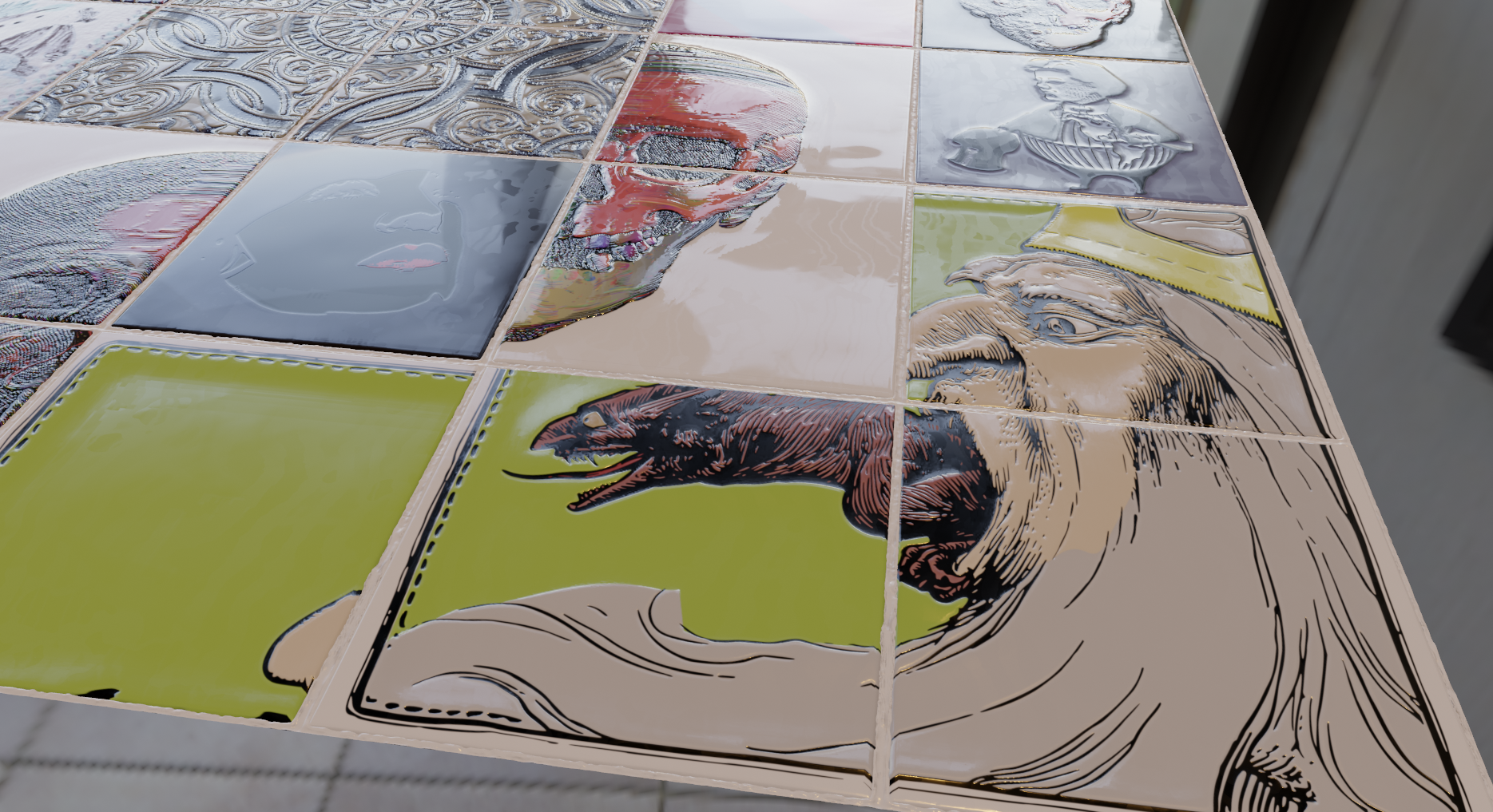 kitchen backsplash tiles collection. pack 3 preview image 2