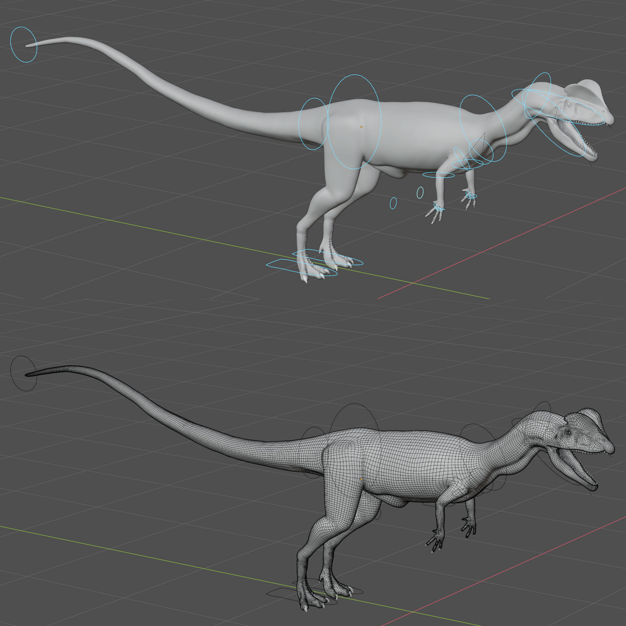 Dilophosaurus from Jurassic Park preview image 2