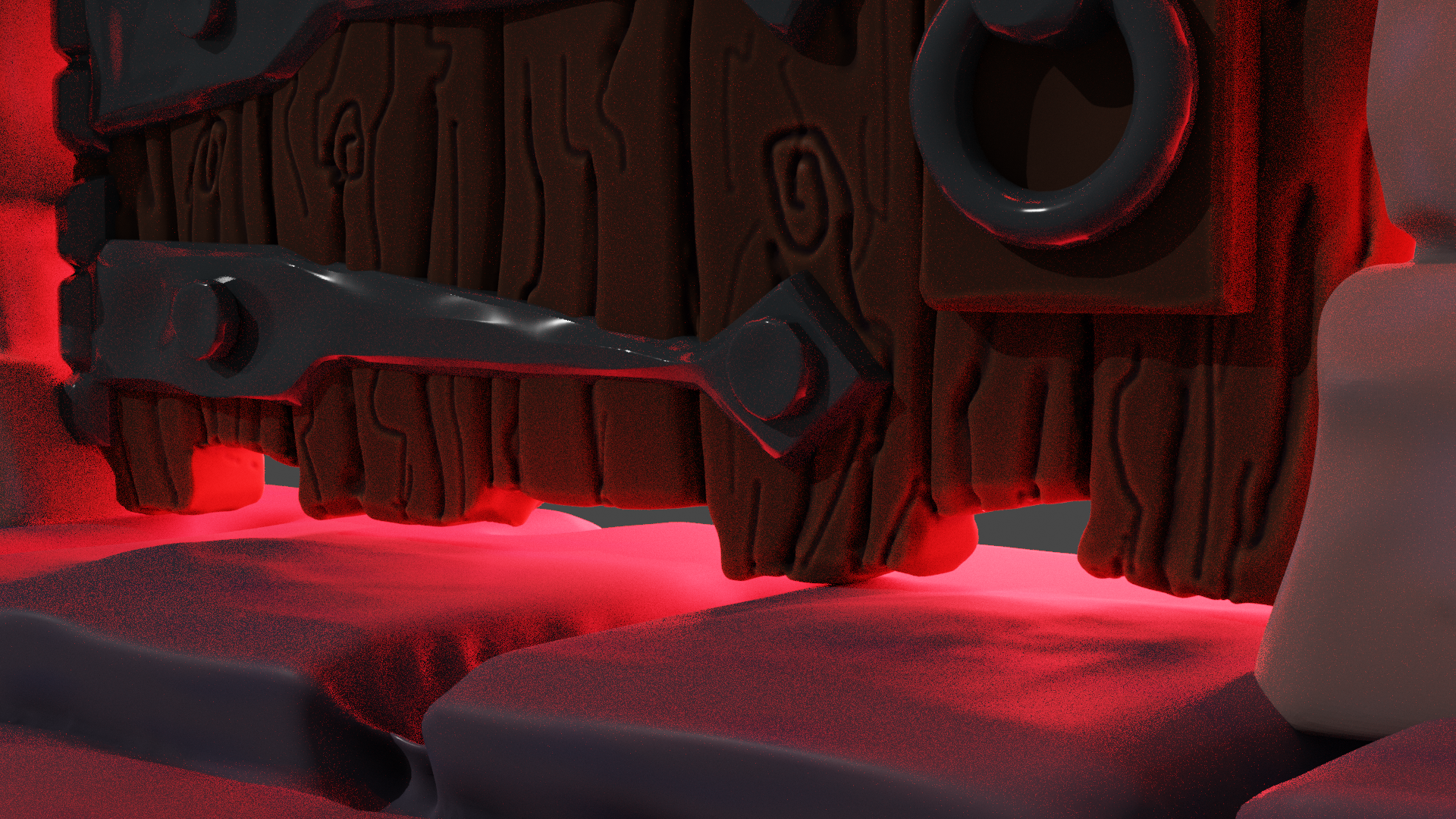 Nate's twist on Grant Abbit's Dungeon Door tutorial preview image 3