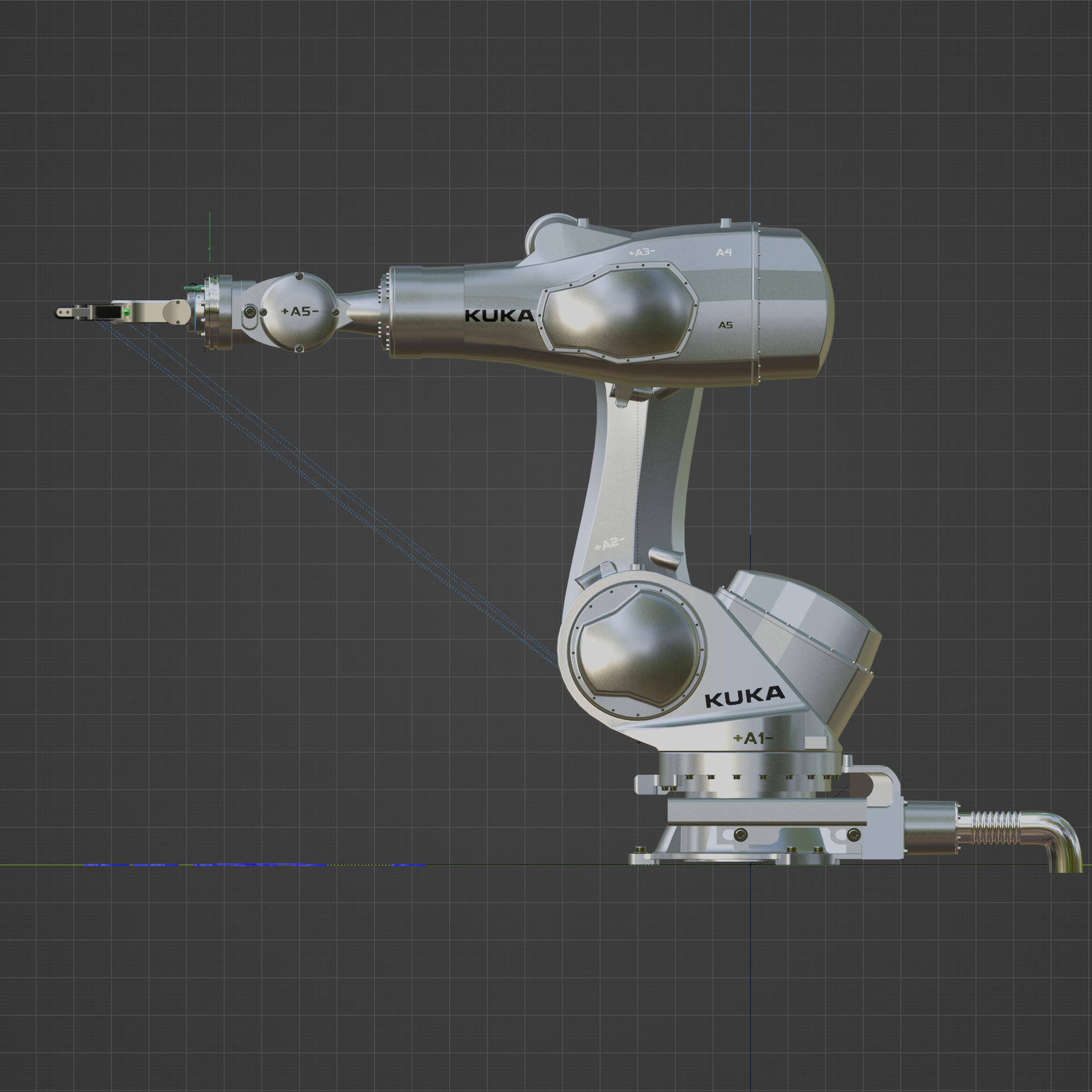 KUKA Robot KR 120 R2100 Nano F-G + ON ROBOT gripper preview image 2