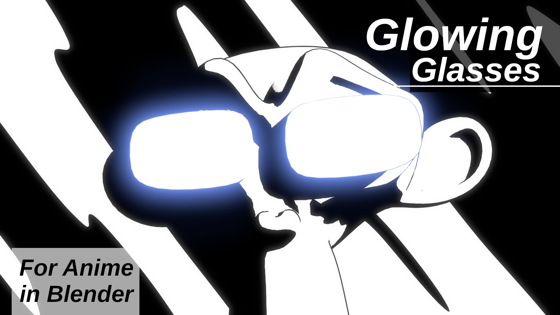 Blend Swap | For Anime - Glowing Glasses