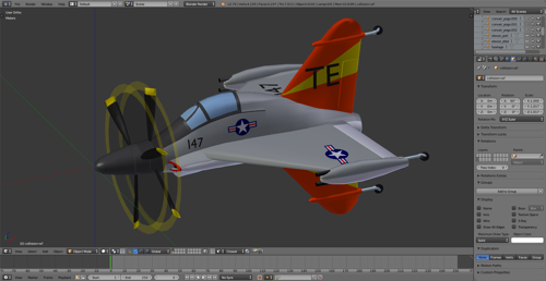 lo poly Corvair XFY Pogo preview image