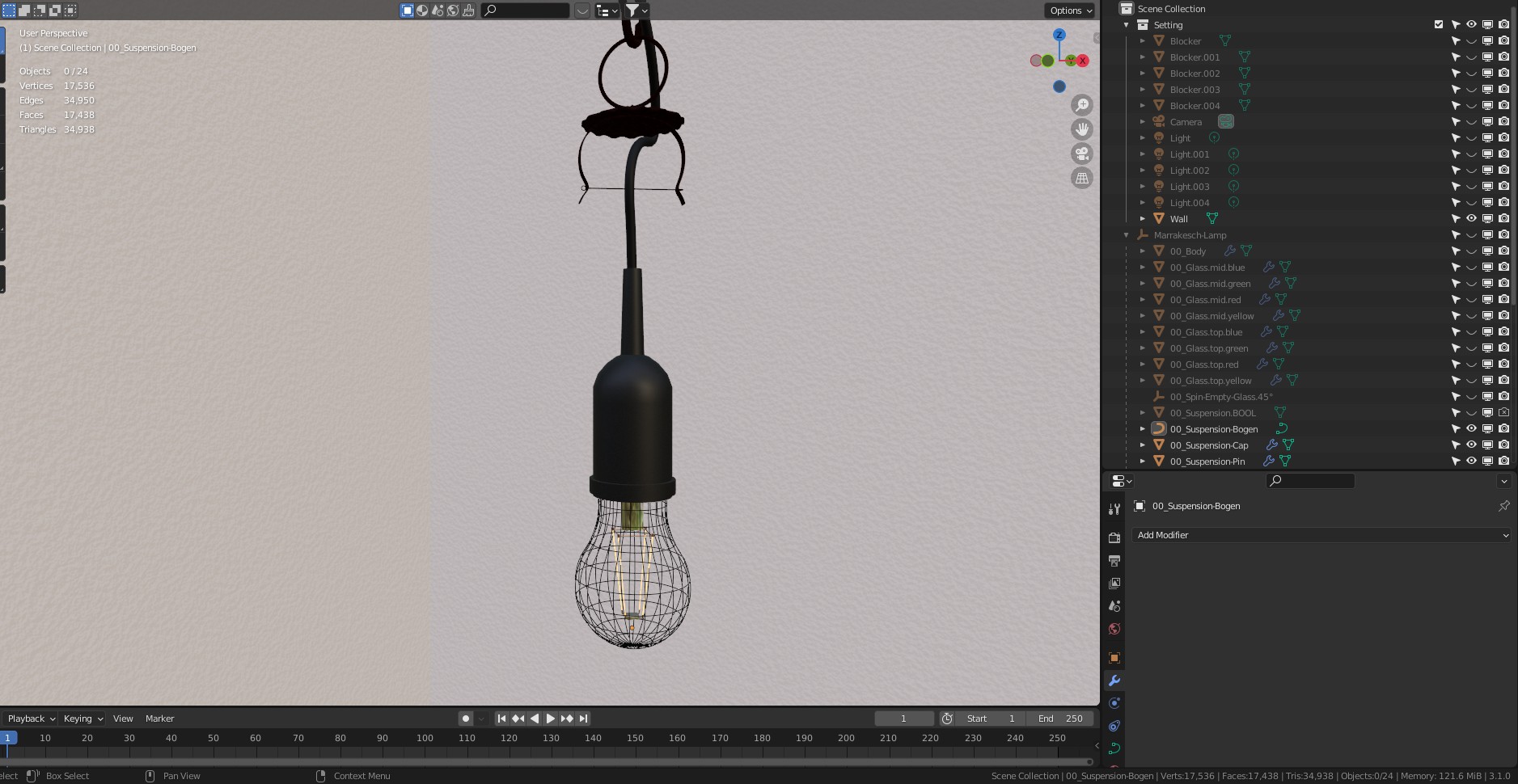 Old Oriental Ceiling Lamp preview image 2