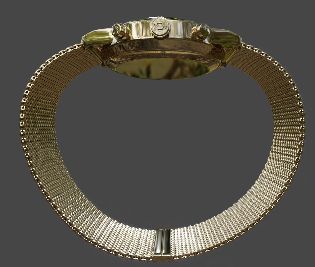 Gold watch preview image 3