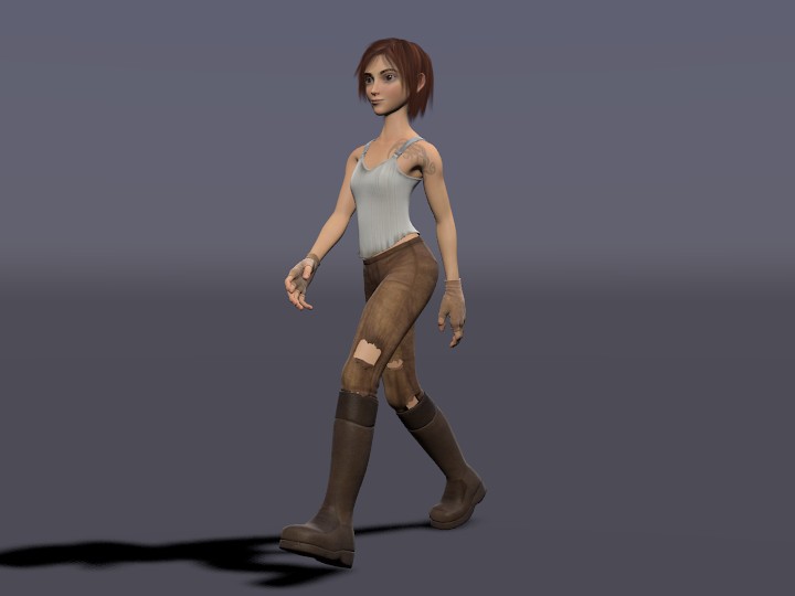 Sintel Walkcycle preview image 1