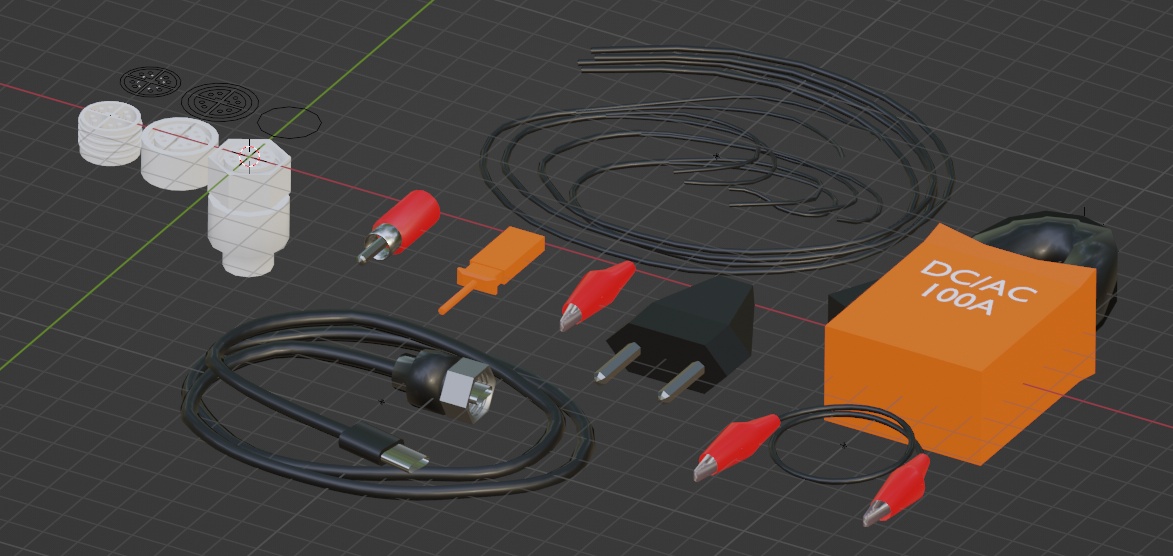 Connectors and Cables [assets lib] preview image 1