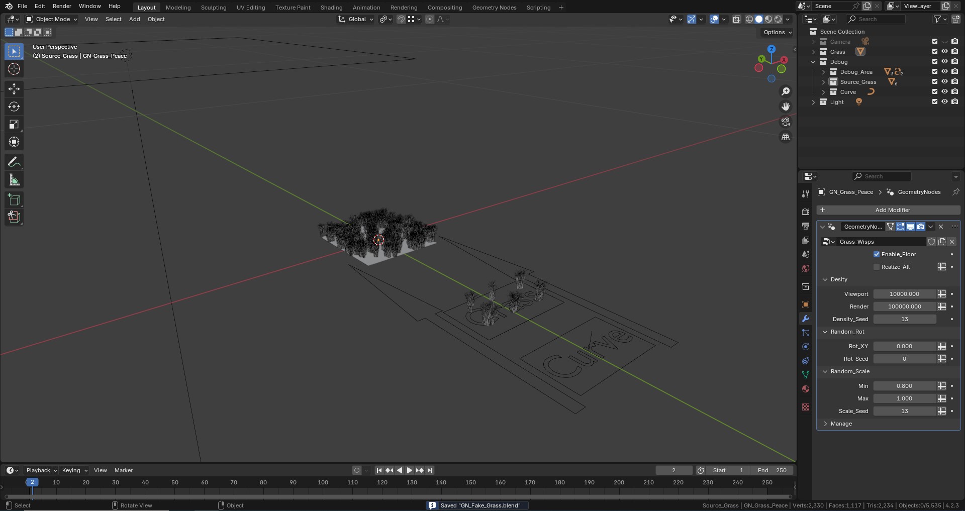 plastic decorative grass preview image 2