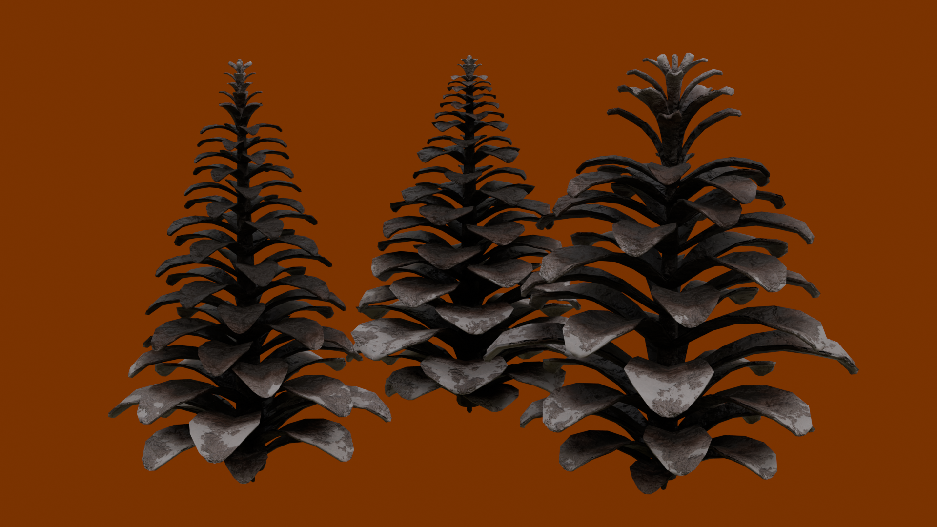 Snowy Pine Cones preview image 2