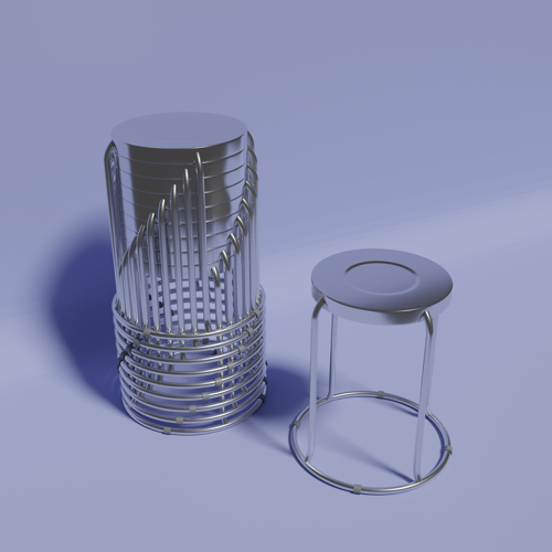 Ghế Ngồi Inox preview image