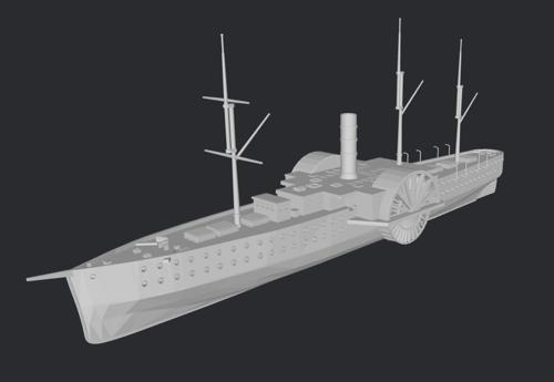 SS Central America (Untextured) preview image