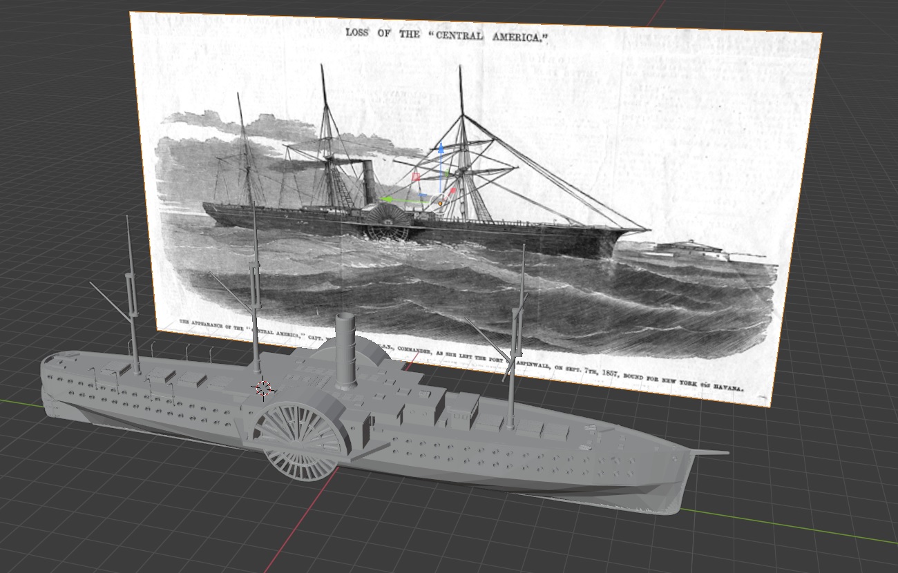 SS Central America (Untextured) preview image 2