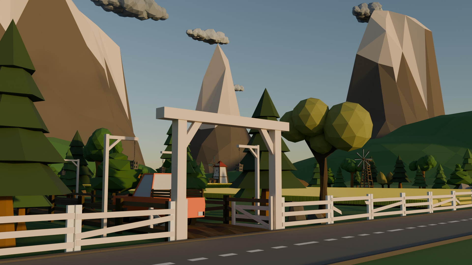 Low_Poly_Asset_Pack_Farm preview image 5