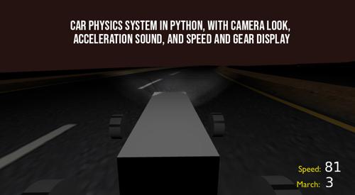 Car physics system in Python preview image