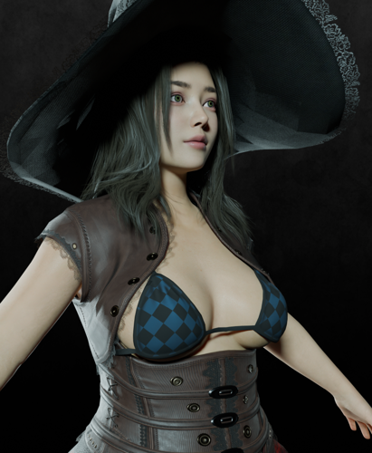 Chubby magic girl preview image