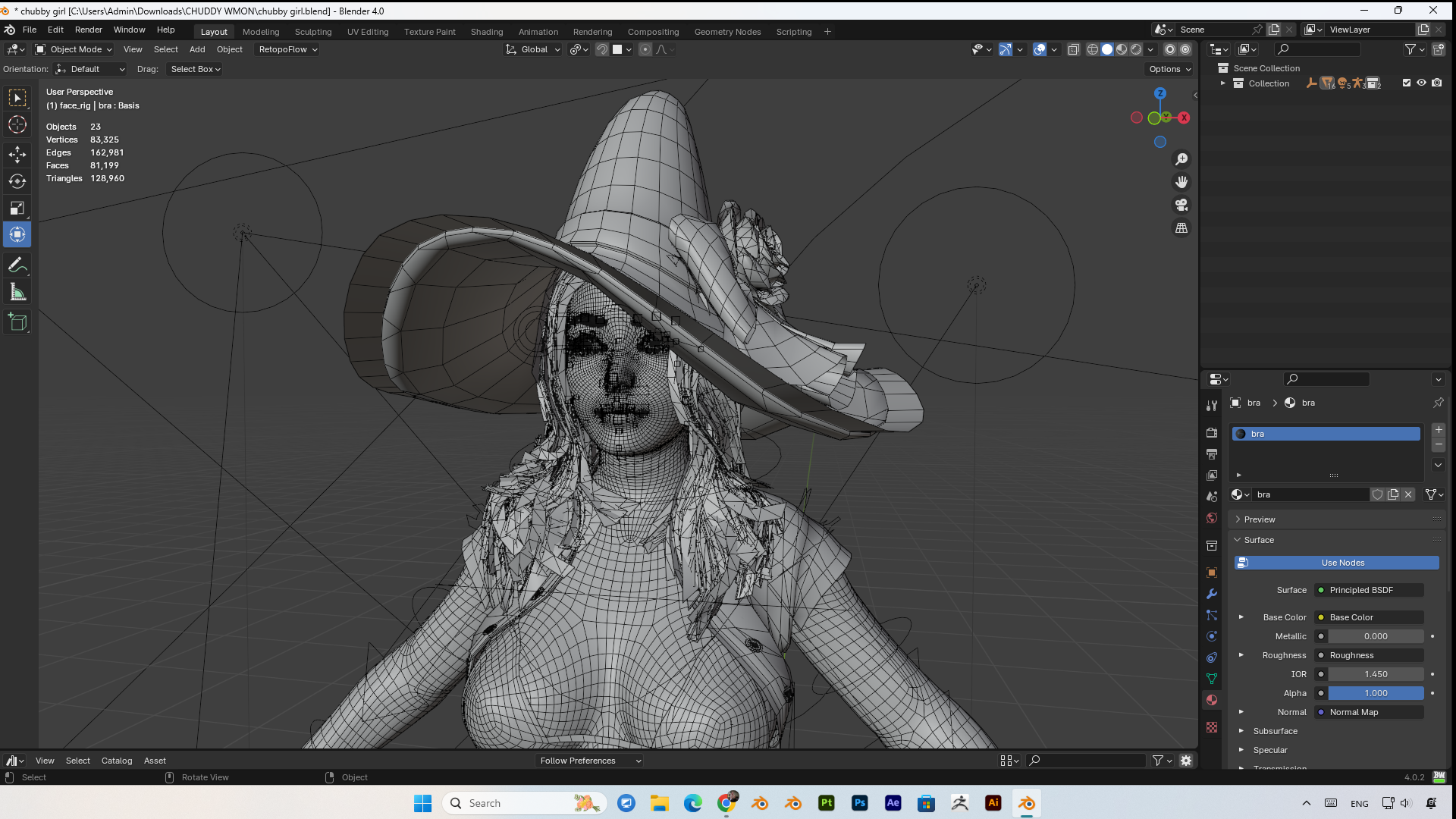 Chubby magic girl preview image 4