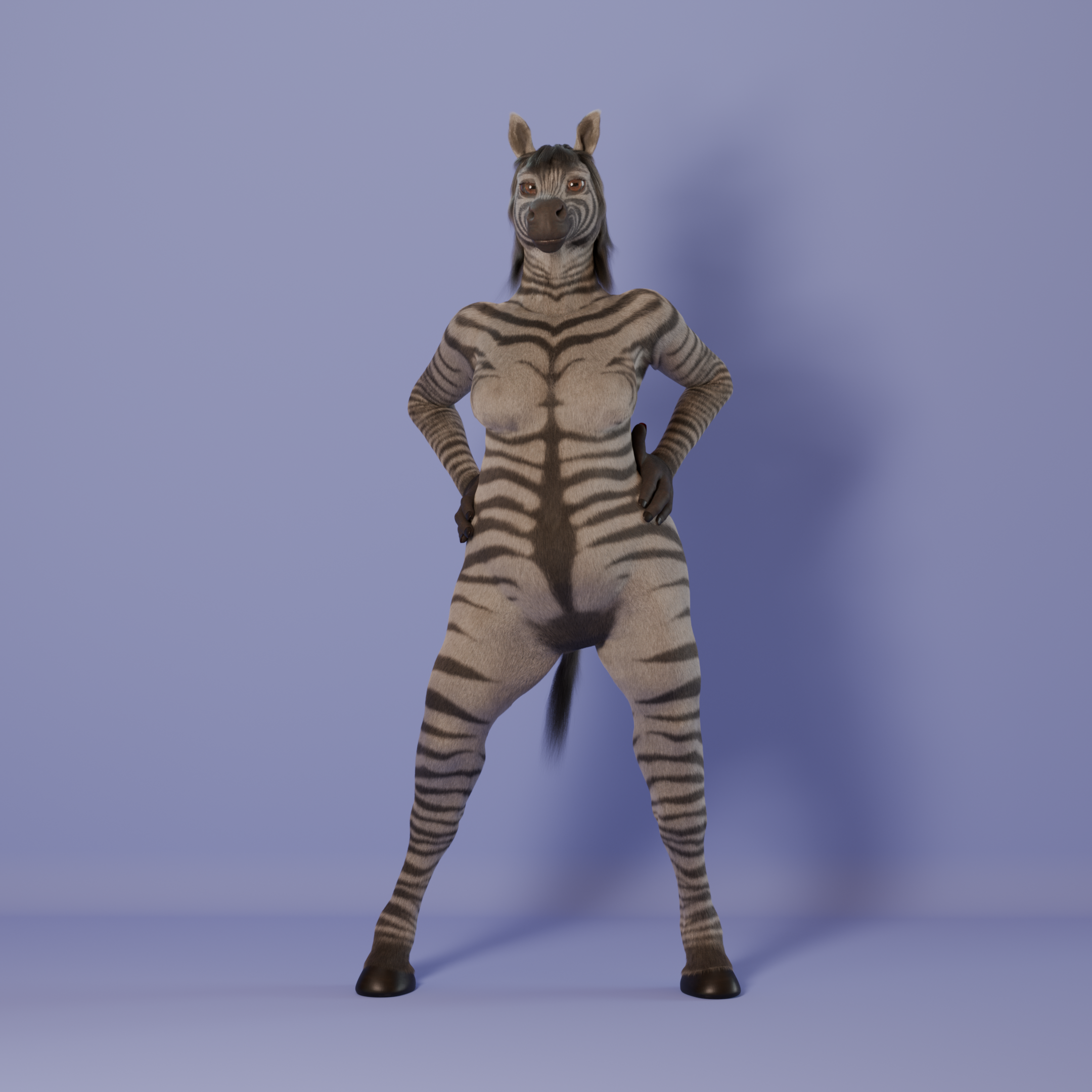 Anthro Zebra preview image 1