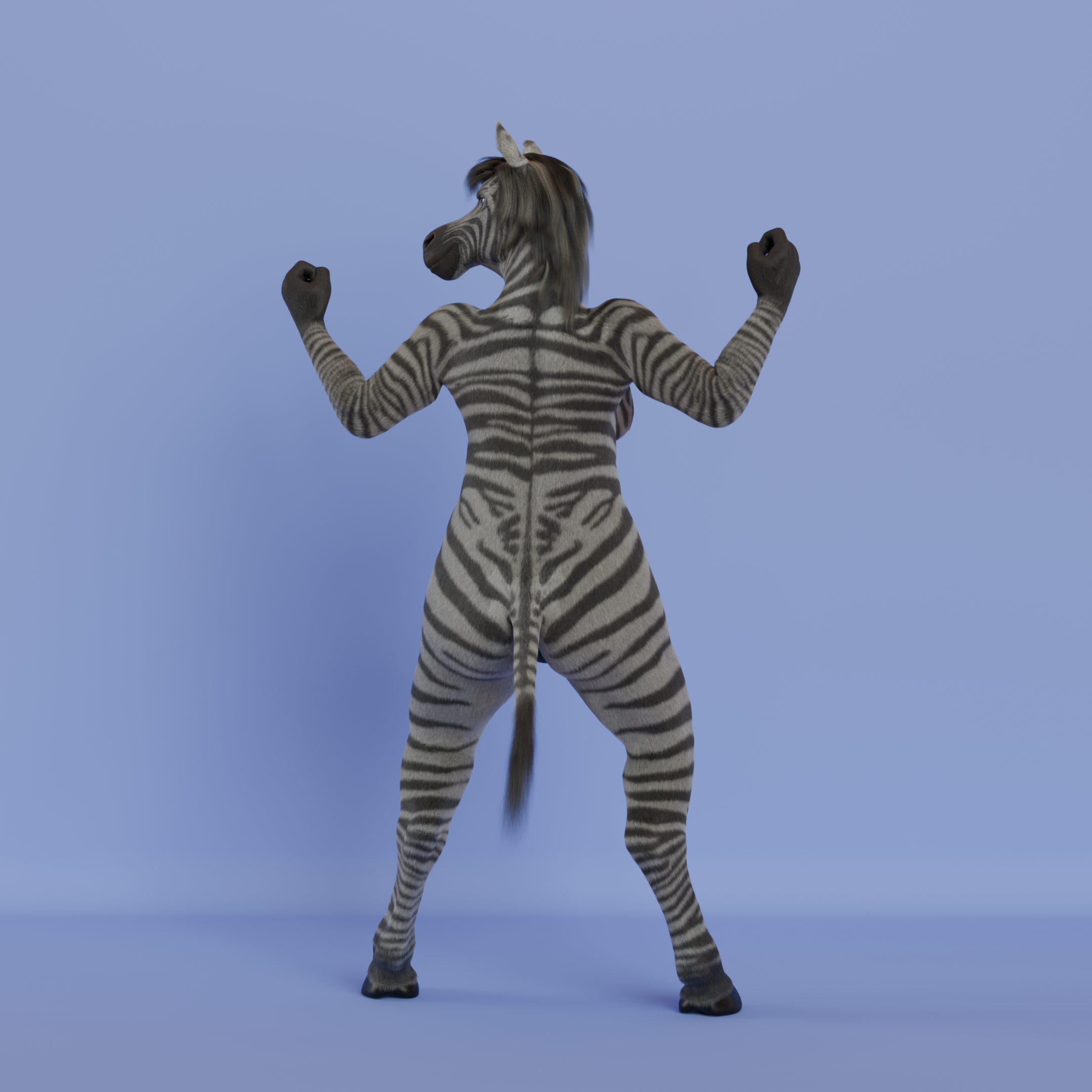Anthro Zebra preview image 2