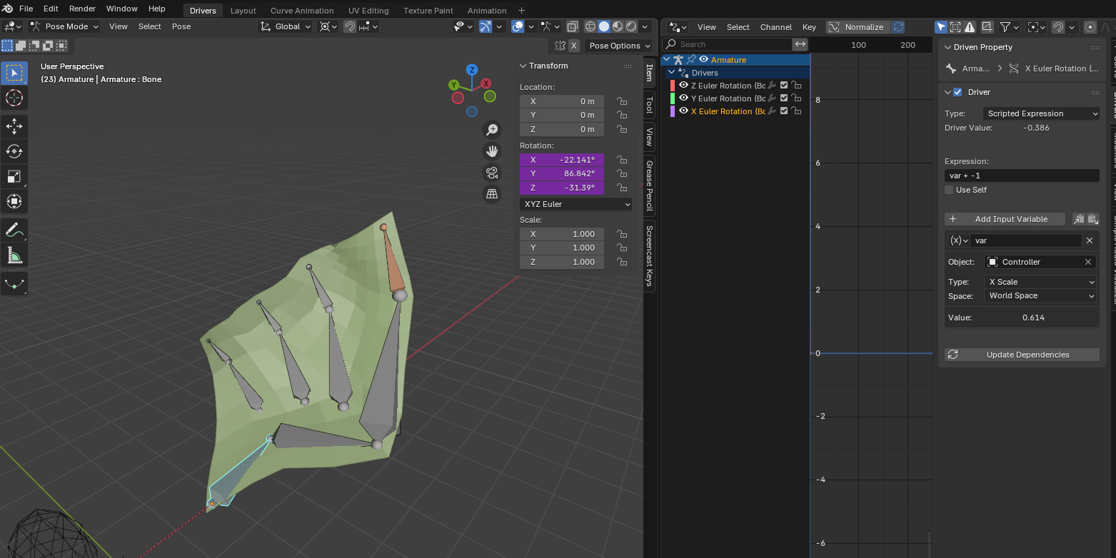 DemNikoArt Easy Wing Driver Animation Setup preview image 2