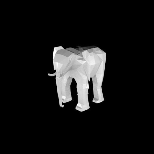elephant base mesh preview image