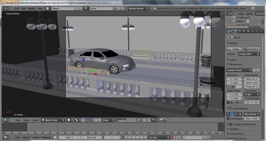 car and road preview image 1