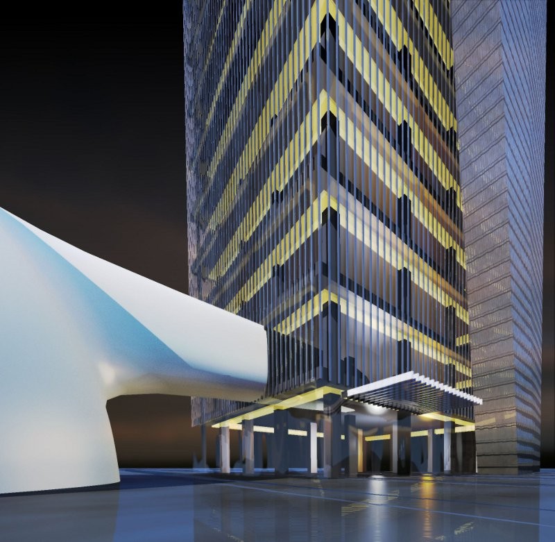 High tower building preview image 1