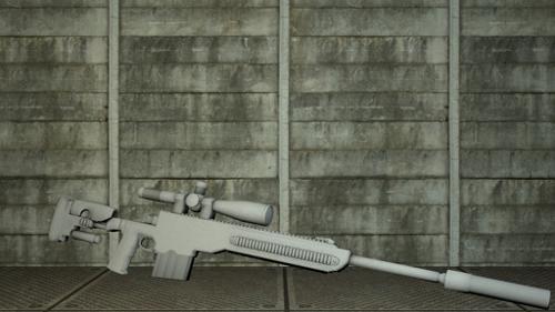 AIG Asymmetric Warrior 338LM Precision Sniper Rifle preview image