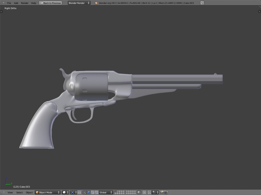 Remington 1861 Army Revolver preview image 1