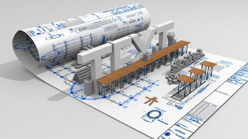 construction text preview image