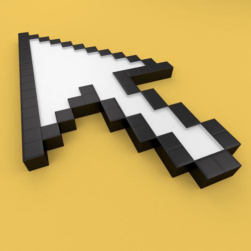 Big  Blocky Mouse-Arrow Cursor  preview image