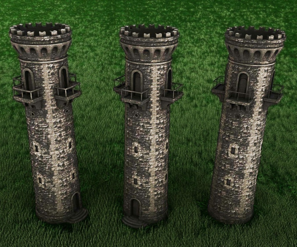 Old Guard Tower with LoD preview image 2