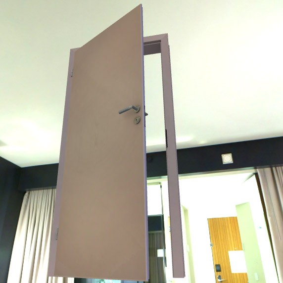 Openable Door - Blender Game Engine preview image 3