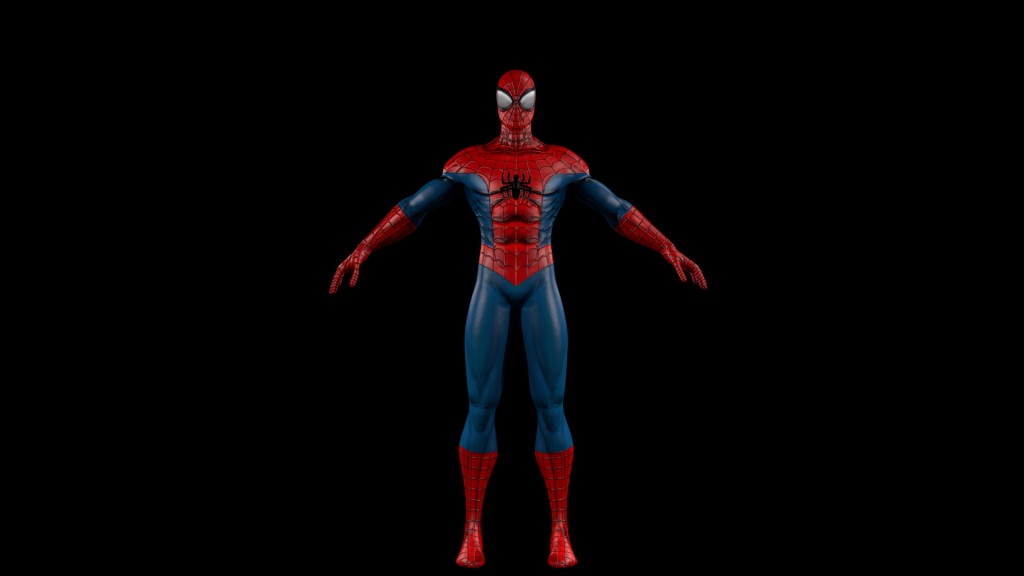 Blend Swap Amazing Spiderman Rigged V2