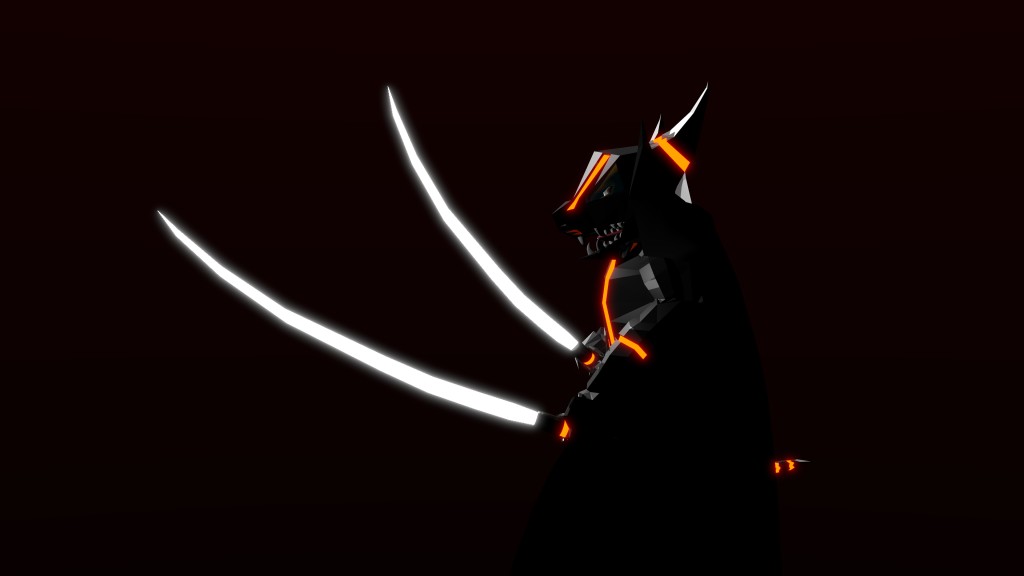 Cyborg Creature  Rigged preview image 2