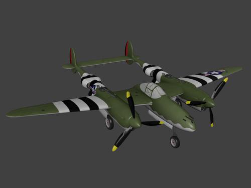 lockheed p-38 lightning preview image