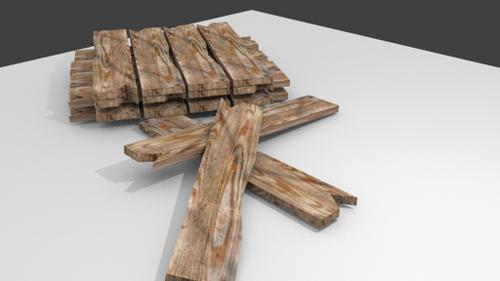 Wood plank simulation preview image