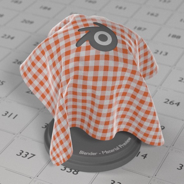 Tablecloth Fabric Material for Cycles preview image 2