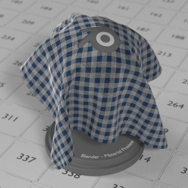 Tablecloth Fabric Material for Cycles preview image 3