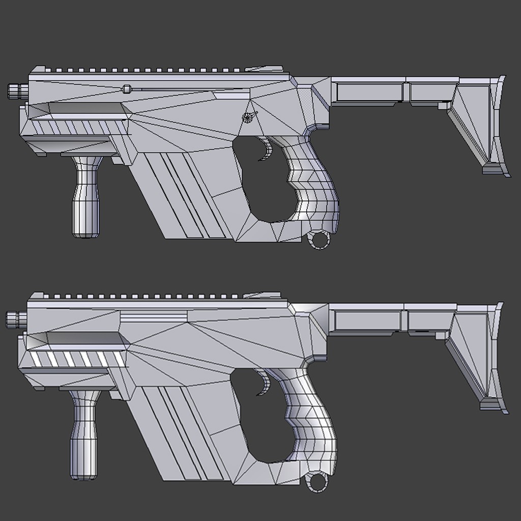 Submachine gun M24 R preview image 2