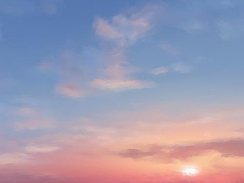 Skydome with oil paint texture preview image