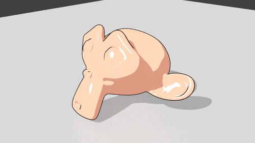 Cycles OSL toon shader setup preview image